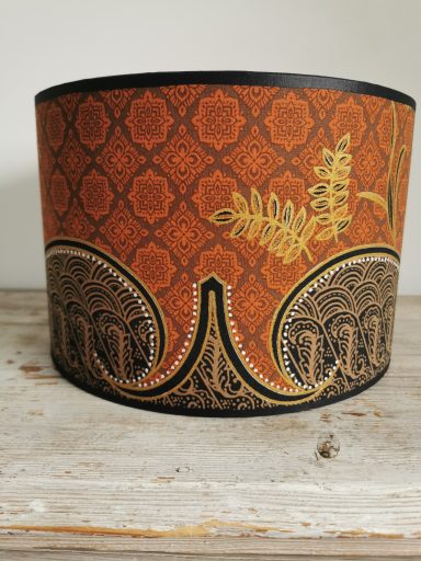 kap bruin/zwart/goud